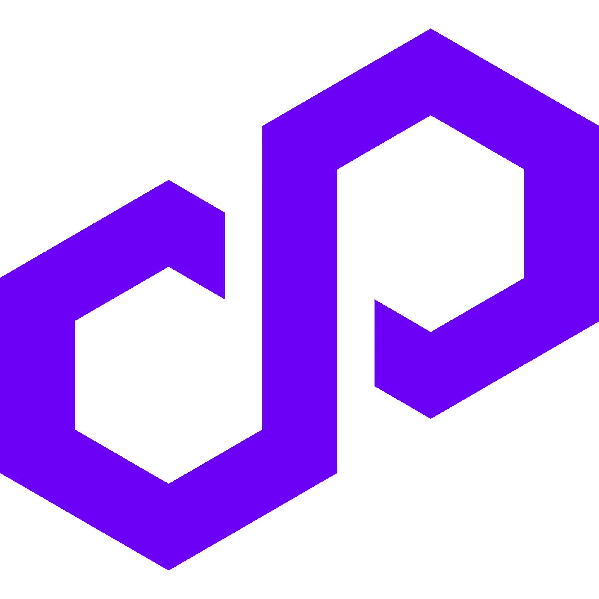 Polygon blockchain logo
